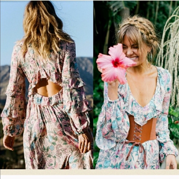 ✨Spell & the Gypsy Collective Sayulita Gown - Picture 4 of 9